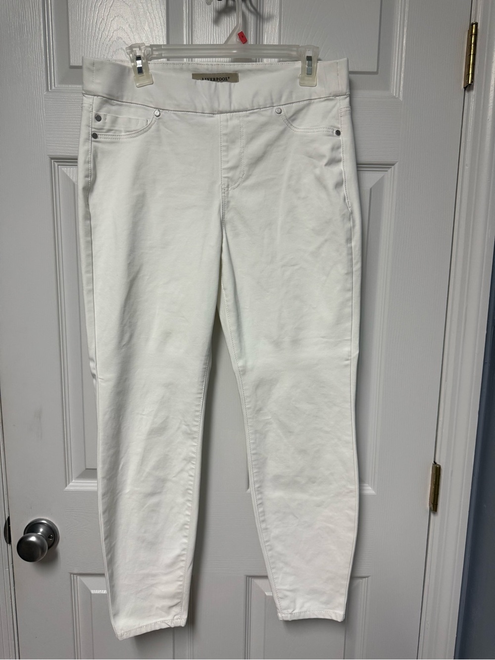 Liverpool White Skinny Jeans for Women